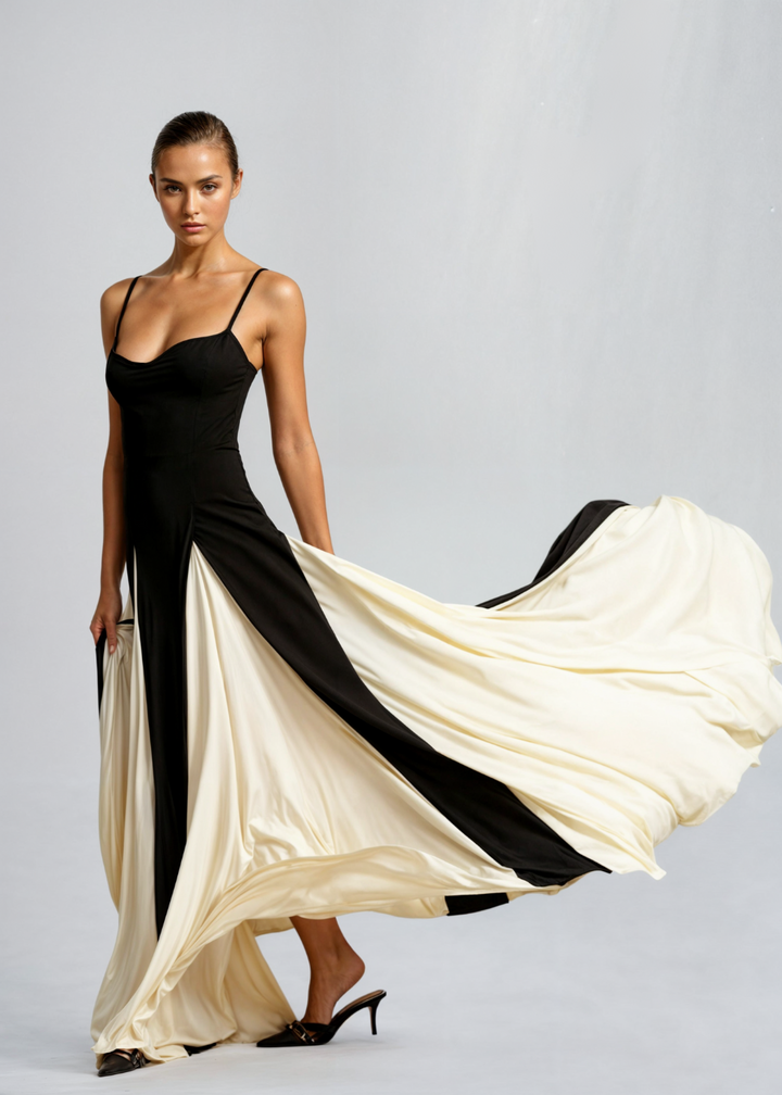 Selene - Women’s elegant maxi dress with flowing design
