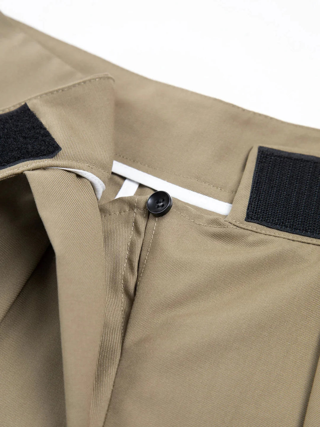 "Black wide-leg pants featuring adjustable fit for comfort, made from soft and breathable fabric."