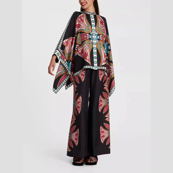 Black1 Jasper bohemian set featuring versatile design for spring days with a relaxed and trendy vibe.